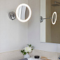 1373020 Mascali Round LED Astro lighting зеркало с подсветкой полированный хром — фото 4