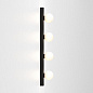 1087007 Cabaret 4 II Astro lighting настенный светильник матовый чёрный — фото 1