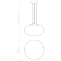 1176003 Zeppo Pendant 400 Astro lighting подвесной светильник матовый белый — фото 4