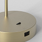 1058214 Enna Desk USB C Astro lighting настольная рабочая лампа матовое золото — фото 4