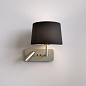 1406014 Side by Side Grande USB Astro lighting светильник для чтения матовый никель — фото 2