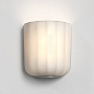 1455001 Veo Astro lighting настенный светильник матовый никель / белое стекло — фото 1
