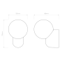 1472001 Lyra Wall Single Astro lighting настенный светильник белый глянцевый — фото 6