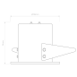 1326080 Kos Recessed Astro lighting встраиваемый светильник матовый белый — фото 4