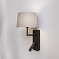 1406013 Side by Side Grande USB Astro lighting светильник для чтения матовый чёрный — фото 4