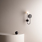 1424003 Orb Astro lighting настенный светильник матовый чёрный — фото 4
