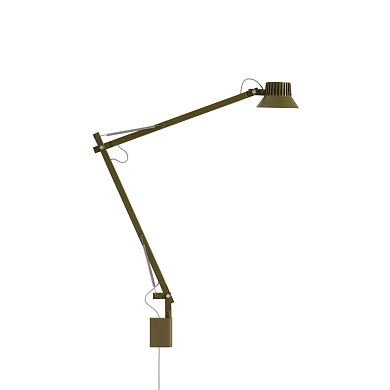Dedicate Wall Lamp настенный светильник Muuto Brown Green - L2 DEWALL202