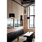 132660 SLV FENDA Pendant suspension E27 PD black подвес — фото 16