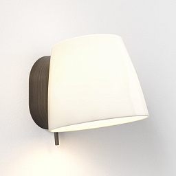 1460002 Astro lighting Imari настенный светильник с плавным стеклянным плафоном в бронзовом корпусе