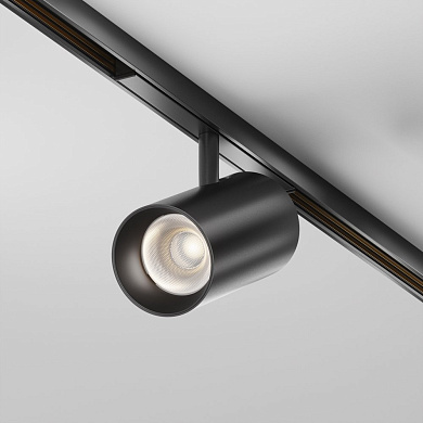 Трековый светильник Maytoni Focus Led 12W 1410лм Черный TR243-12W4K-B