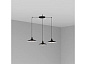62804-3L LANG BLACK PENDANT LAMP E27 3L подвесной светильник Faro barcelona