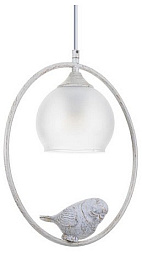 A2150SP-1WG Arte Lamp Gemelli подвесной светильник с кольцом и стеклянным плафоном