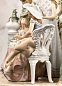 Фарфоровая скульптура дам за чаепитием Tea in the Garden Lladro, лимитированная серия 01001759 — фото 2