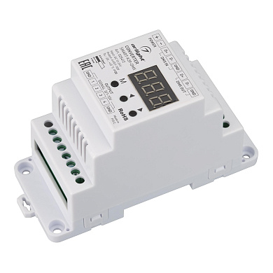 028412 Arlight Конвертер SMART-K39-DMX (12-24V, 0/1-10V, DIN)