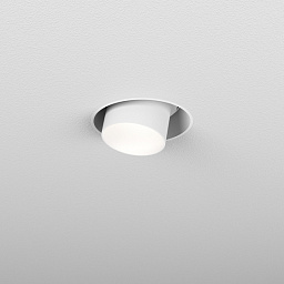 SW3113 AQForm Swing встраиваемый потолочный светильник с утопленным рассеивателем белого цвета