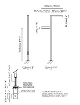 ZENETE 400-3 LED1 GREY-WOOD LED 23,6W 3300lm 700mA 3000K 420 x 80 x 32 cm; ZENETE 400-3 LED1 CORTEN 700mA 3000K CRI≥90 110-230V VOL 1,075 m³; ZENETE 400-3 LED2 GREY-WOOD LED 23,6W 3300lm 700mA 3000K; ZENETE 400-3 LED2 CORTEN 700mA 3000K CRI≥90 110-230V VO