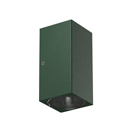 Flos Heavy Metal настенный светильник прямоугольной формы зелёного оттенка