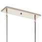 Tanis 5 Light Linear Chandelier Distressed Antique Gray люстра 52091DAG Kichler — фото 5