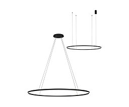 Подвесной светильник Kink Light Тор черный d150 08218,19A(4000K)