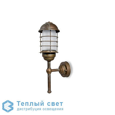 Torcia 1870 уличный настенный светильник Moretti Luce