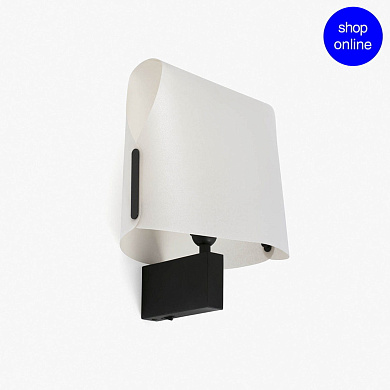 23004-57 Faro LUANG Настенный светильник черный/бежевый  черный