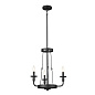 Vetivene 3 Light Chandelier Textured Black люстра 52450BKT Kichler