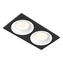 Потолочные светодиодные светильники Led technology CITY X 22.30 W 2FW NO DIM белый + черный