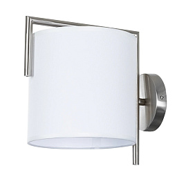 A5031AP-1SS Arte Lamp APEROL настольная лампа с металлическим основанием и белым плафоном