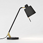 1441003 Edward Desk Astro lighting настольная рабочая лампа матовый чёрный / матовое золото — фото 4