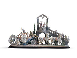 1001785 Lladro High Porcelain фарфоровая композиция с мифологическими персонажами на платформе