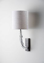 Burnt Silver shown with 7 Top Hat in Natural Linen with Cream Card lining
