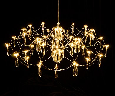 Люстра Kink Light Галанта золото 07889-80,33(21)