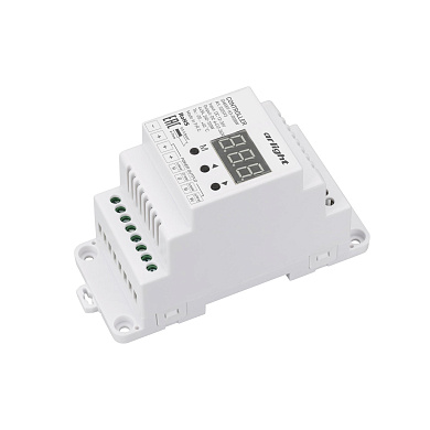 022493 Arlight Контроллер SMART-K3-RGBW (12-36V, 4x5A, DIN, 2.4G)