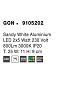 9105202 GON Novaluce спот LED 2x5Вт 230В 800Lm 3000K IP20