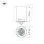 021064 Arlight Светильник SP-FOCUS-R90-9W Warm White — фото 1