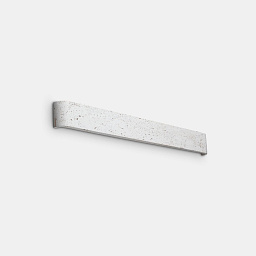 357119 Ideal lux Delta линейный настенный светильник с вытянутым бетонным корпусом и направленным рассеянным светом