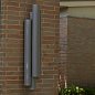 Уличный настенный светильник Arteriors Punch Oversized Outdoor, состаренный графит — фото 1