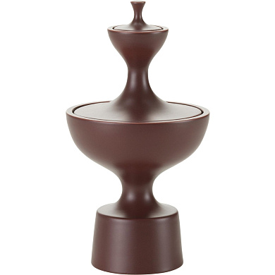 20138701 Ceramic Vitra Керамическая ваза №1 темно-сливовая