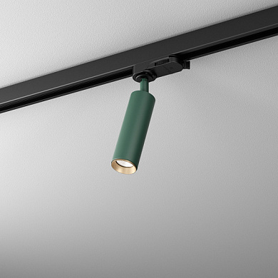 трековый светильник цилиндрический для акцентного освещения трехфазный