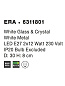6311801 ERA Novaluce светильник LED E27 2x12W IP20
