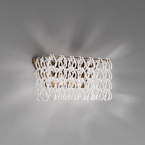 MINIGIOGALI WALL LAMP 2 WHITE MATT BRONZE 1 E27 CE
