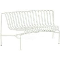Palissade Park Dining Bench IN, сталь, порошковая окраска, кремово-белый