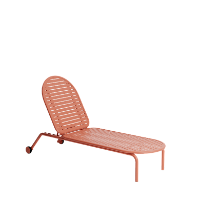 M0745317 WEEK-END Petite Friture Шезлонг садовый коралловый