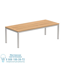 СТОЛ TABOELA 240X100CM EP СО СТОЛЕШНИЦОЙ ИЗ ТИКА Royal Botania