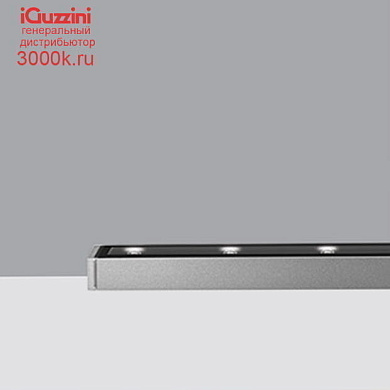 BK84 Linealuce iGuzzini Mini - Wall-/Ceiling-mounted - Neutral White LED - 24V dc - L=1056mm - 30° Flood Optic