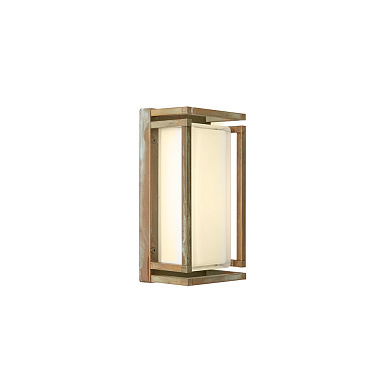 Уличный настенный светильник Ice Cubic rectangular Moretti Luce 3414