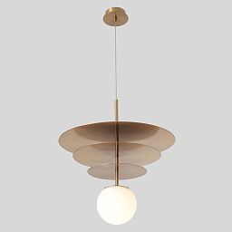 UVA SP1.3 BRASS Crystal Lux UVA подвесной светильник с куполообразным металлическим абажуром