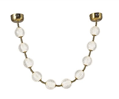 Подвесной светильник Kink Light Анита бронза 08038-10L,20(3000K)
