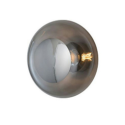 LA101791CW Ebb and Flow Horizon настенно-потолочный светильник с зеркальным дымчатым плафоном