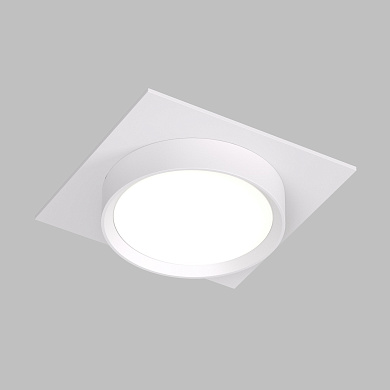 Встраиваемый точечный светильник Denkirs Flat DK2091-WH